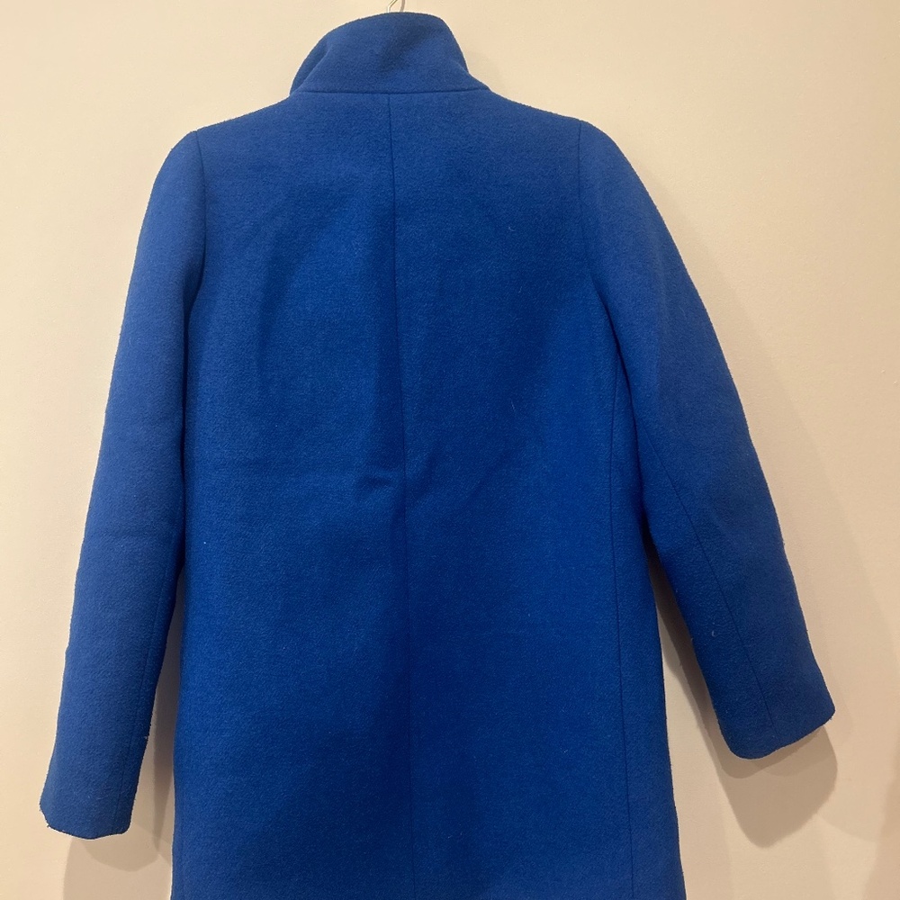 Royal Blue Mid-Length Coat - Size [4]